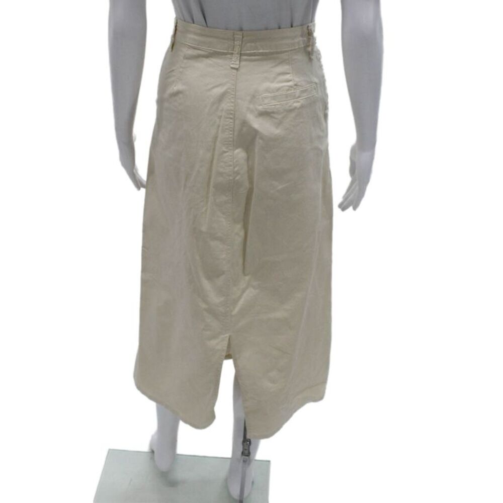 Heartless Jeans Women Straight Pencil Skirt Beige Knee Cotton Size XS - Picture 3 of 6